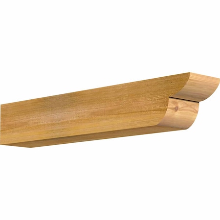 Ekena Millwork Crestline Rough Sawn Rafter Tail, Western Red Cedar, 6"W x 6"H x 36"L RFT06X06X36CRE00RWR